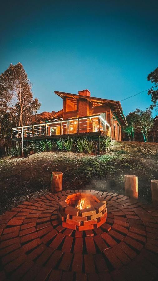 Cabana Pé do Costão - Cabana Romântica com Hidro, Lareira e Lagos Villa Bom Retiro  Esterno foto