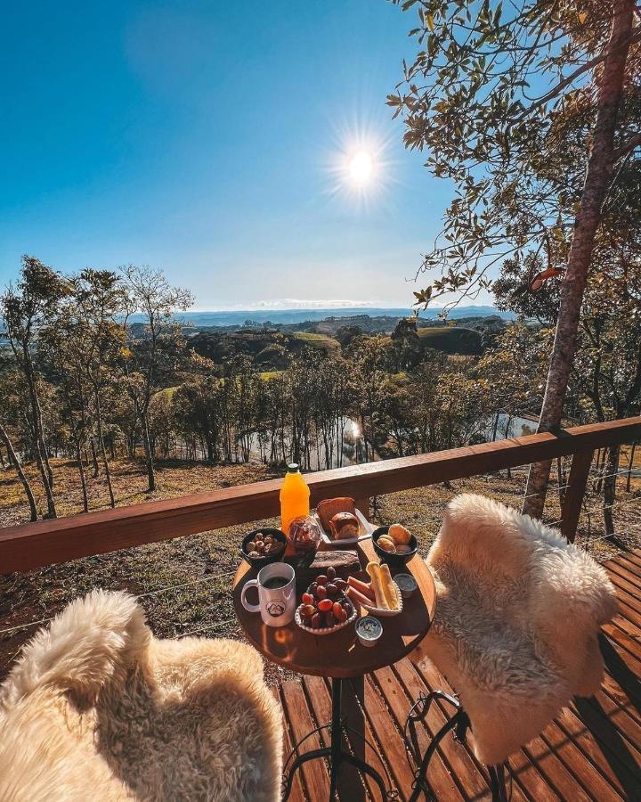 Cabana Pé do Costão - Cabana Romântica com Hidro, Lareira e Lagos Villa Bom Retiro  Esterno foto