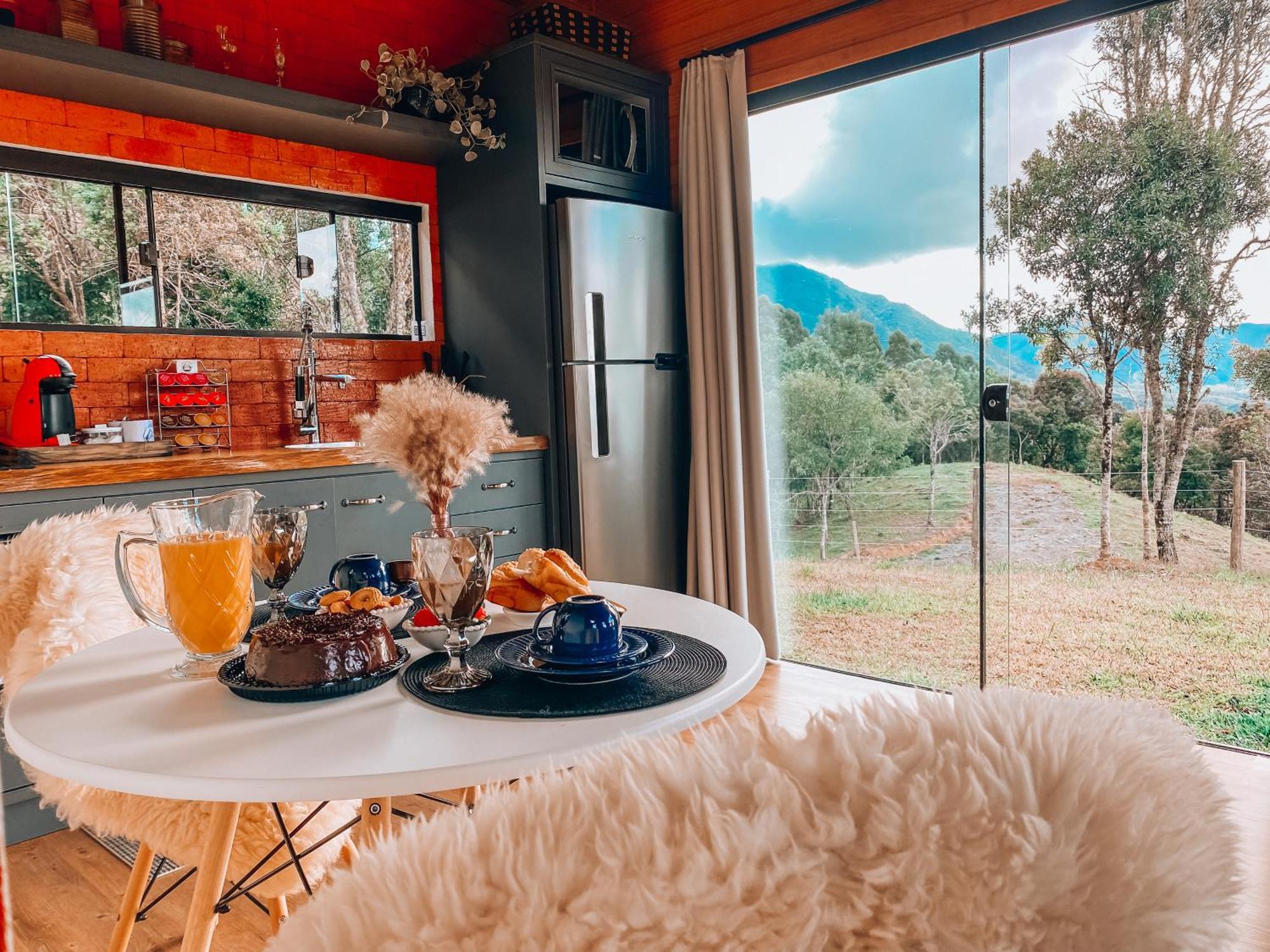 Cabana Pé do Costão - Cabana Romântica com Hidro, Lareira e Lagos Villa Bom Retiro  Esterno foto