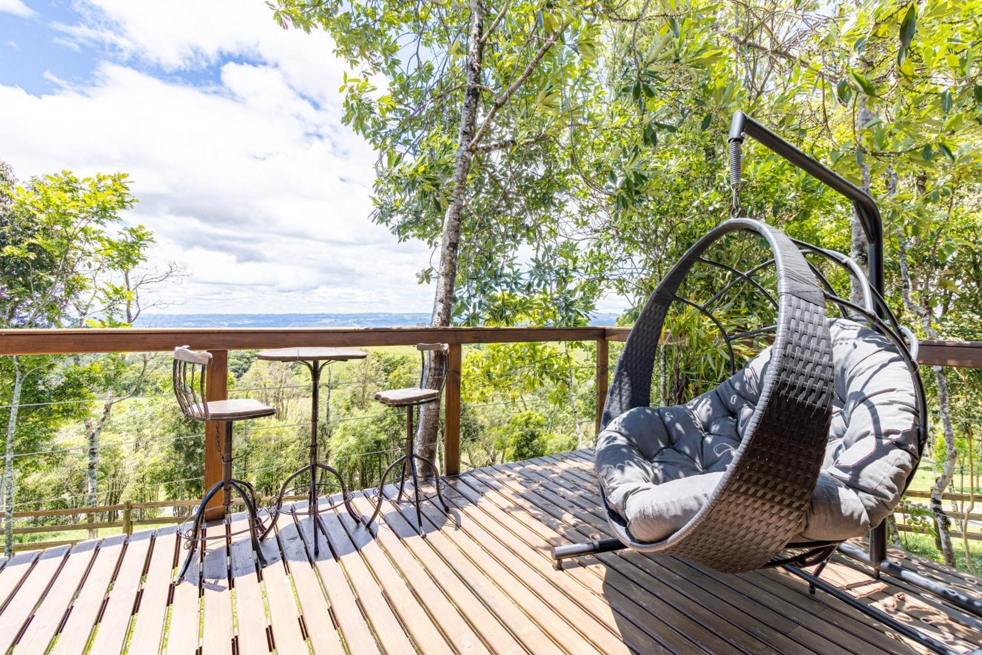 Cabana Pé do Costão - Cabana Romântica com Hidro, Lareira e Lagos Villa Bom Retiro  Esterno foto